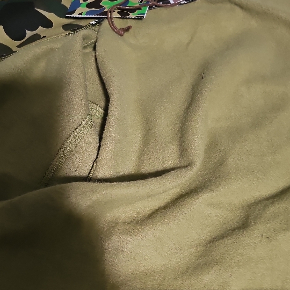 Bape  Green Camo Hoodie with Character Design - Picture 13 of 16